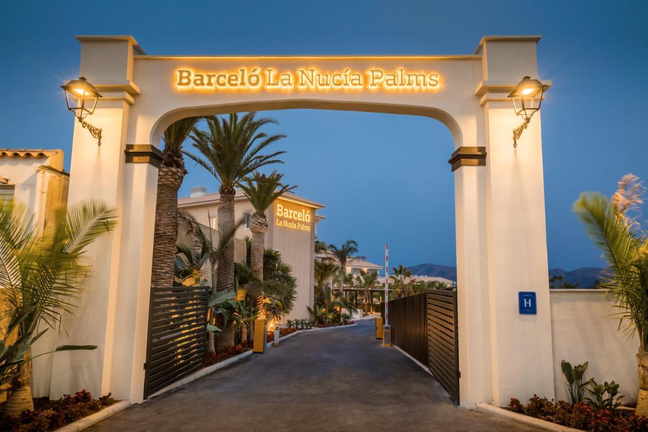 Barcelo La Nucia Palms Hotel Exterior foto Entrance to Barceló La Nueva Palma